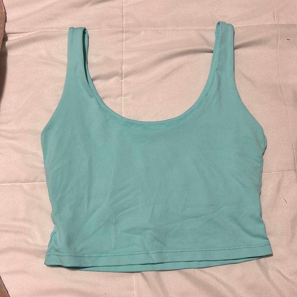 Turquoise tank top xs